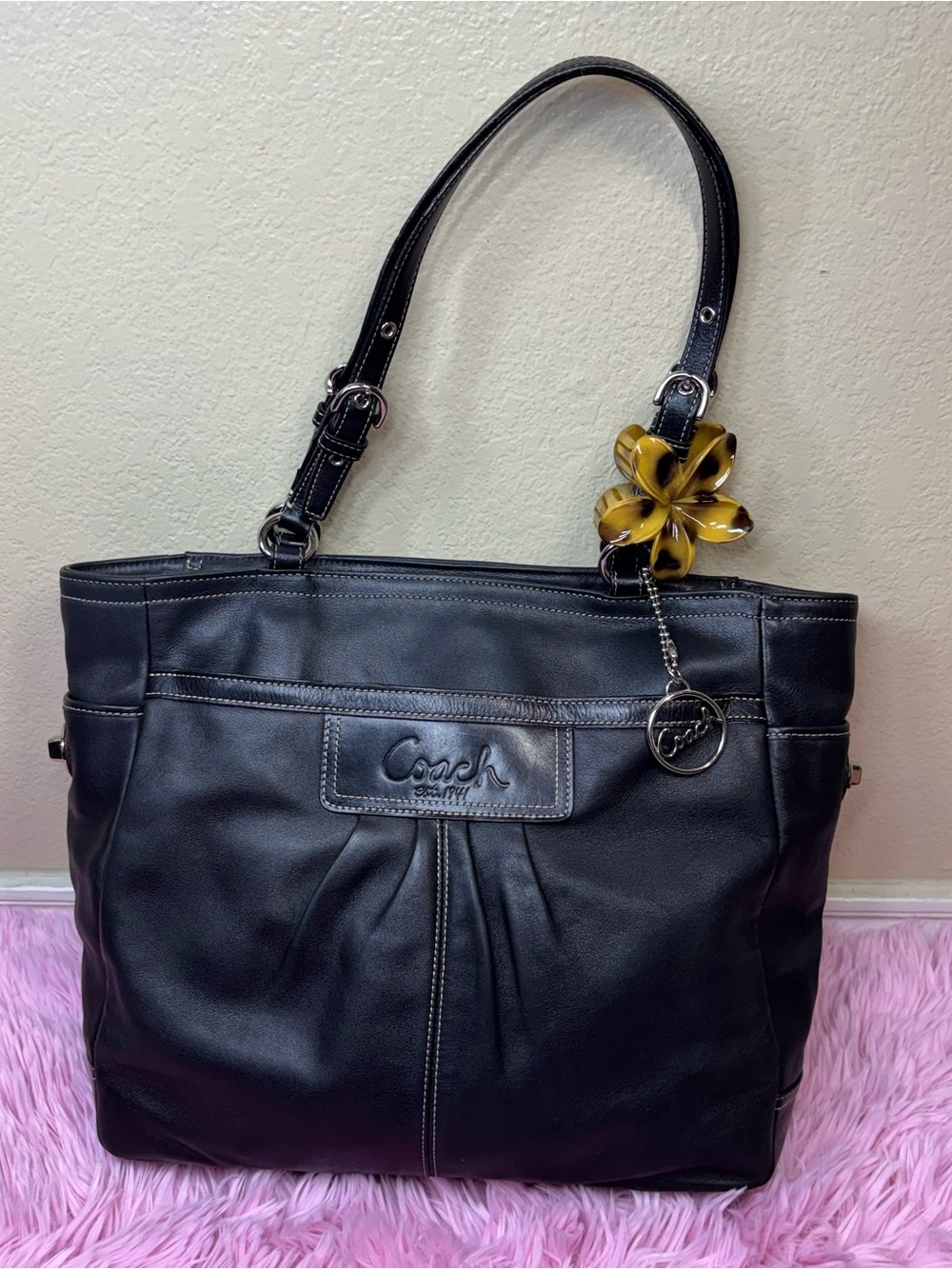 Coach Soho Pleated Gallery Tote🖤